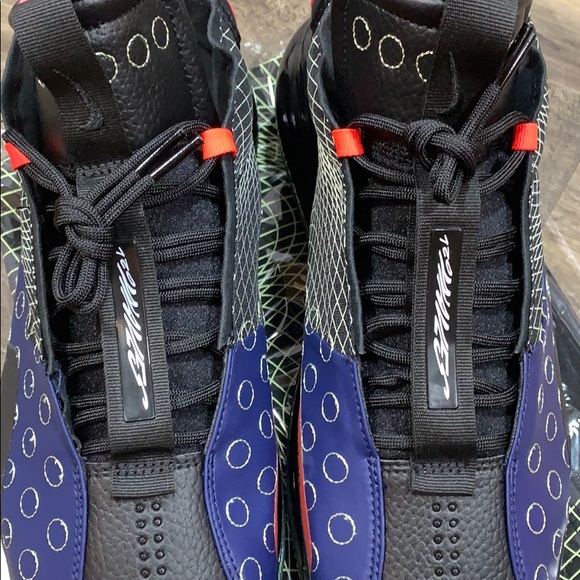 NIKE AIR MAX 720 WAVES Blue Void/Red Orbit-Black - Picture 13 of 16